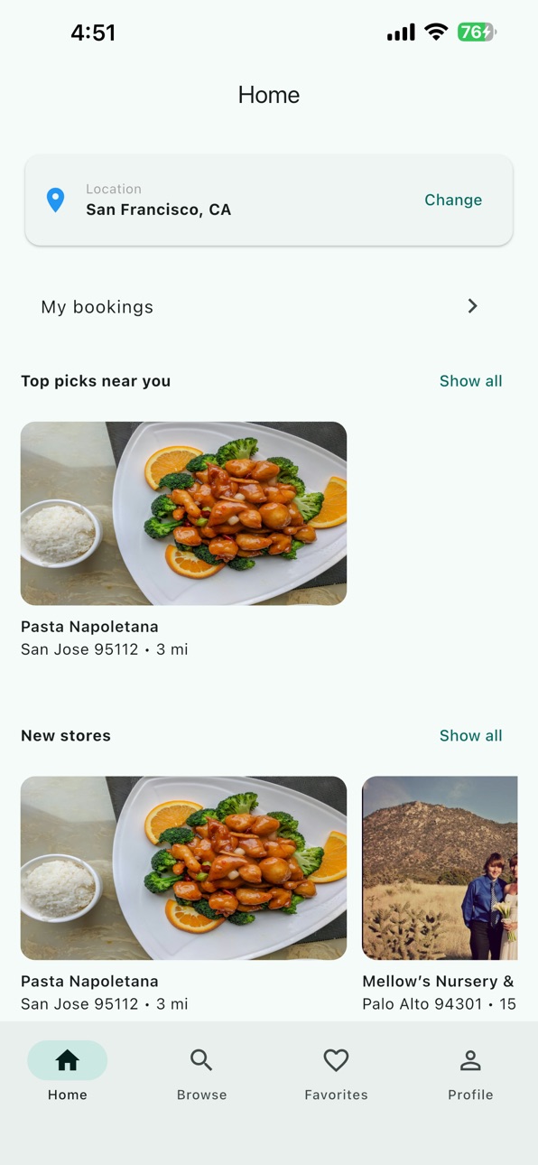 iPhone screenshot