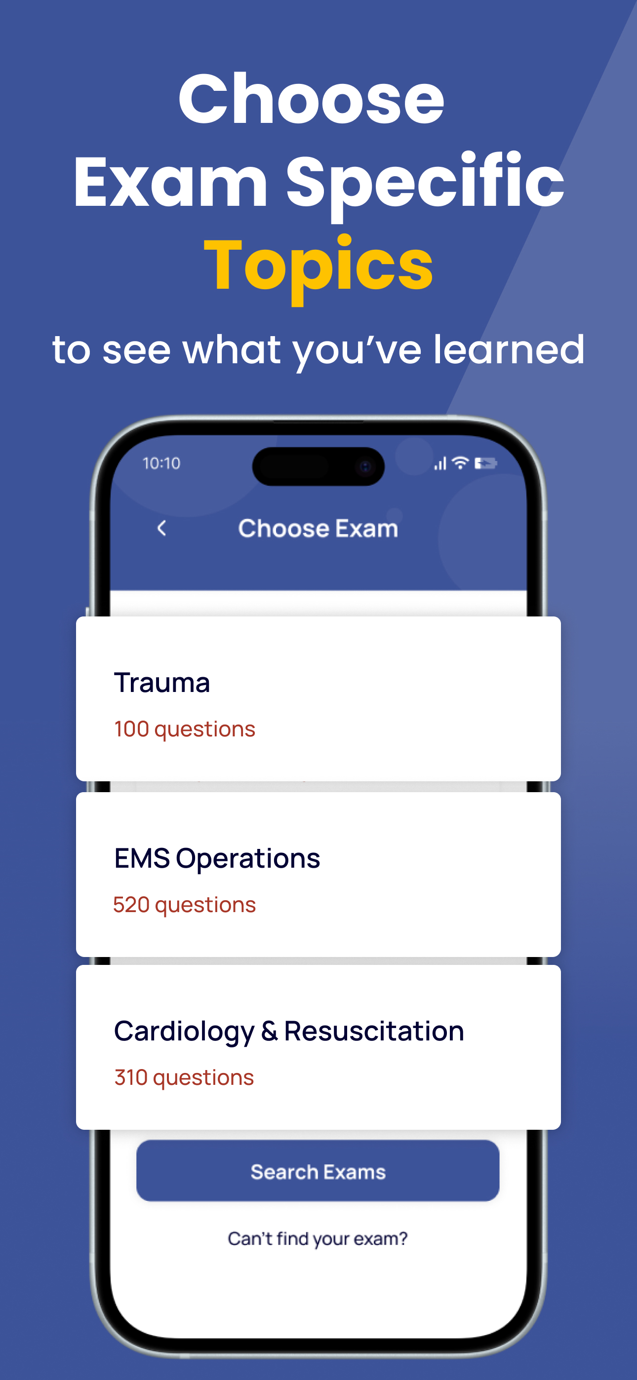 EMT (NREMT) Practice Test screenshot 3