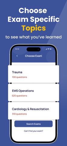 EMT (NREMT) Practice Test iPhone screenshot