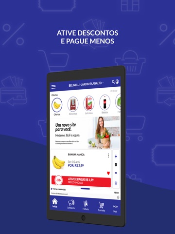 Belinelli Planalto iPad screenshot