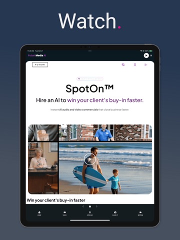 Futuri Mobile iPad screenshot
