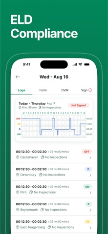 Kinexa Driver iPhone screenshot