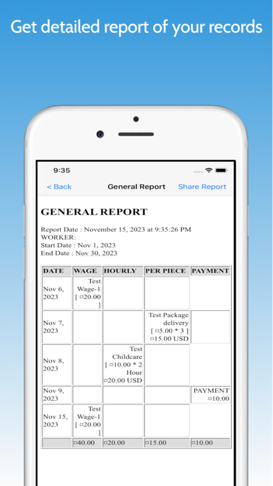 App screenshot