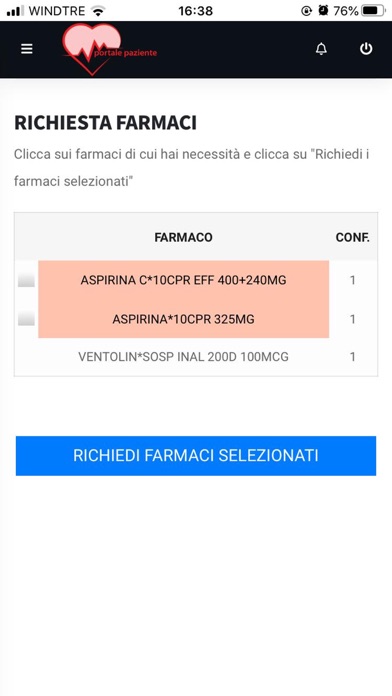Portale paziente - Atlasmedica Screenshot