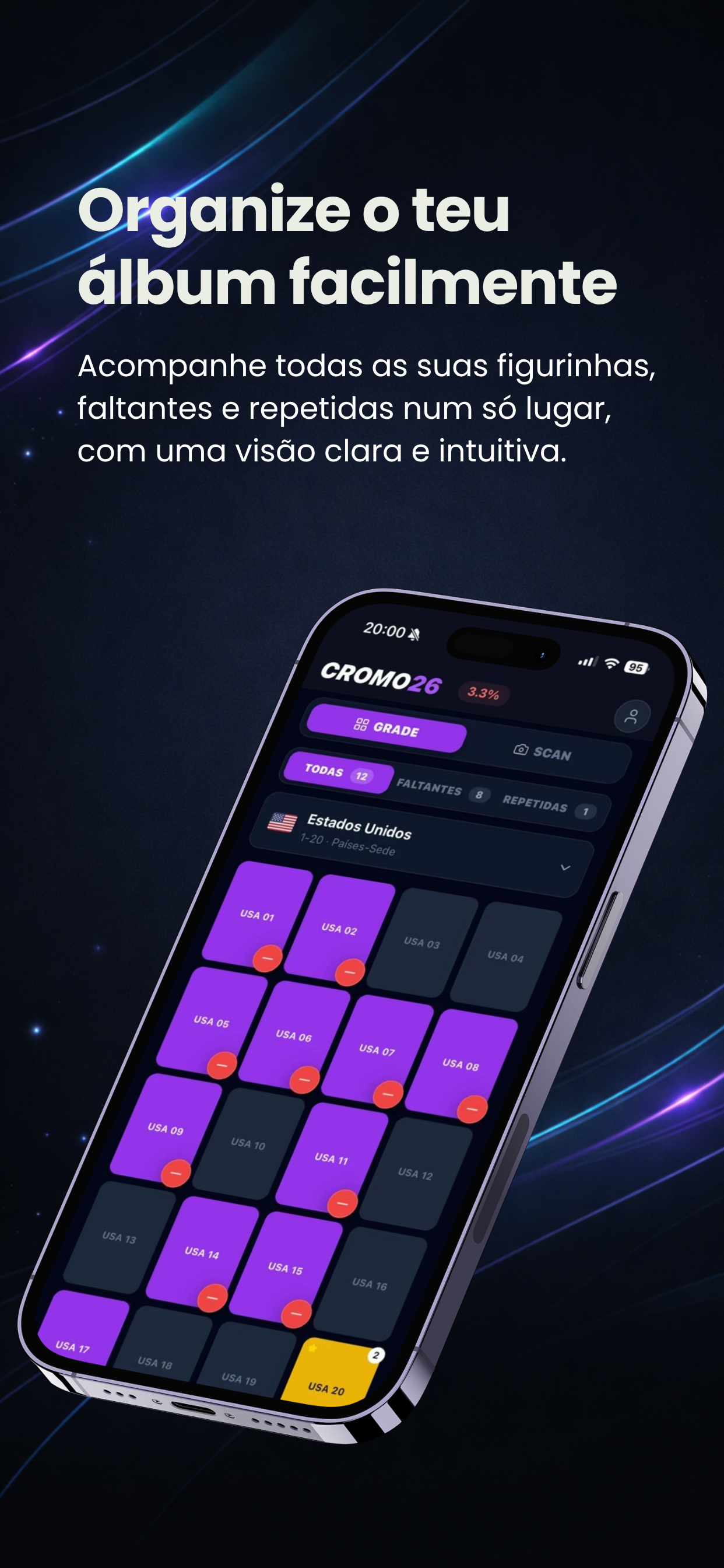 Cromo26: Album Figurinhas 2026