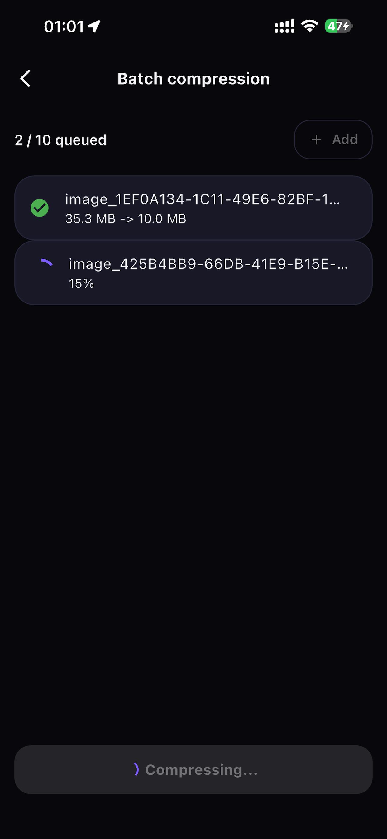 SmartShrink: Video Compressor screenshot 7