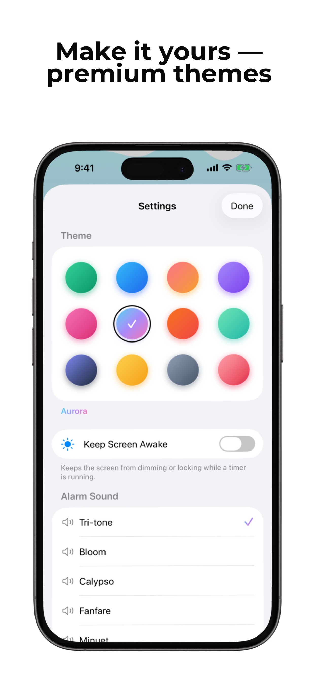 Minimalistic Visual Timer screenshot 6