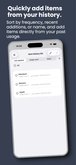 Quick List:Fast Shopping&Tasks screenshot 3
