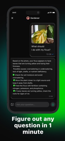 AI Chat Bot・Ask the Assistant iPhone screenshot