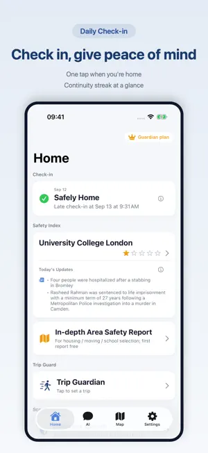 StudySafeLink - Campus Safety screenshot 1