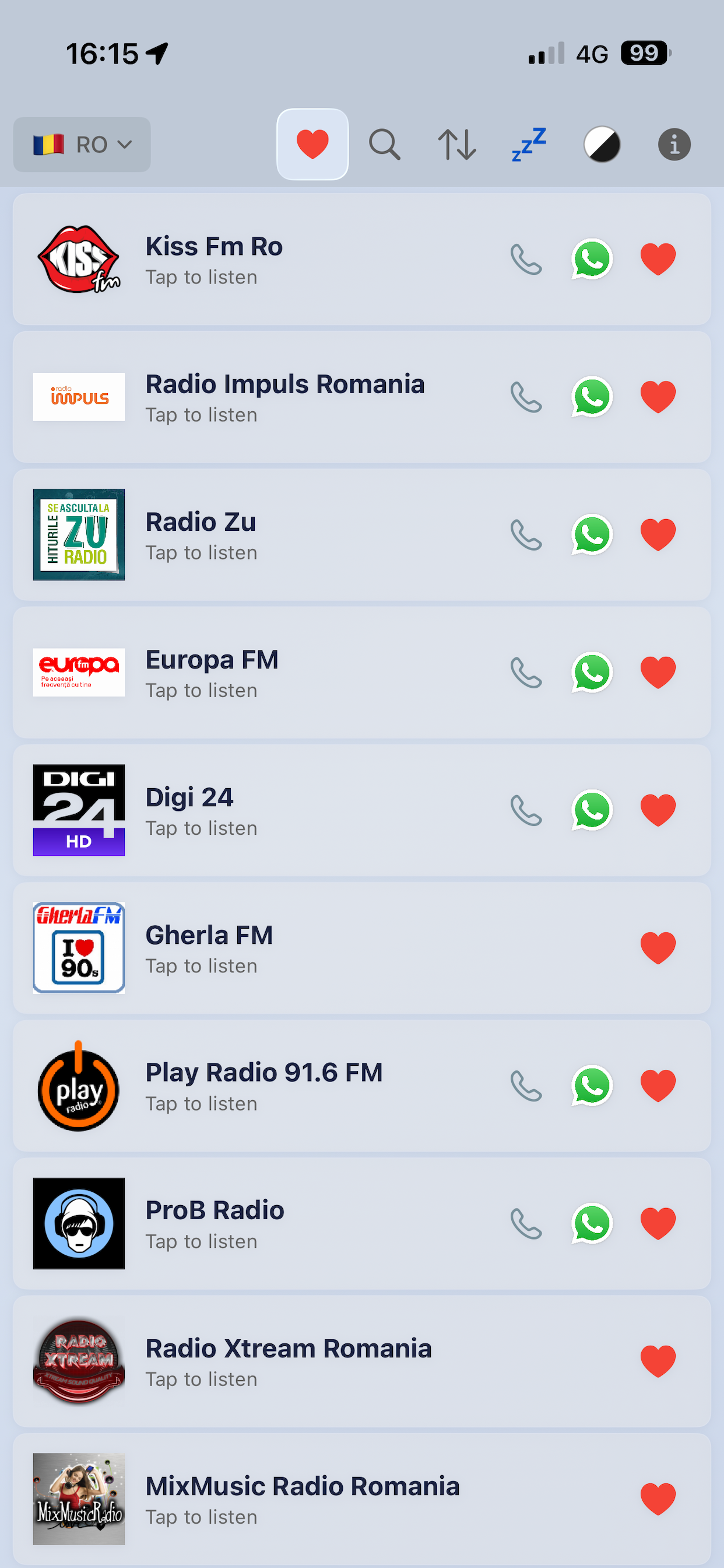 RadioLive App screenshot 3