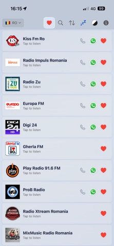 RadioLive App Screenshot 3 of 7
