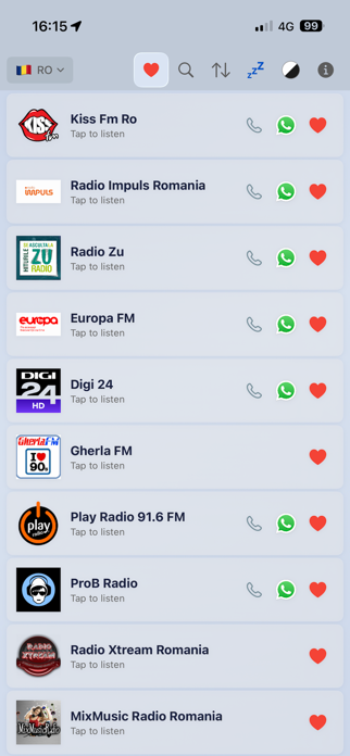 RadioLive App Screenshot 3 of 7