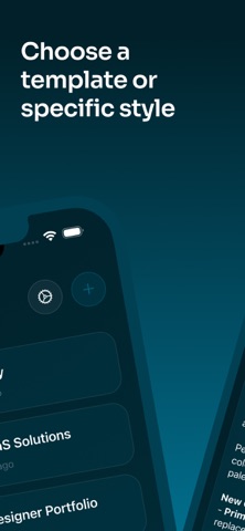 Vibecode - AI Website Builder Screenshot 2 of 6
