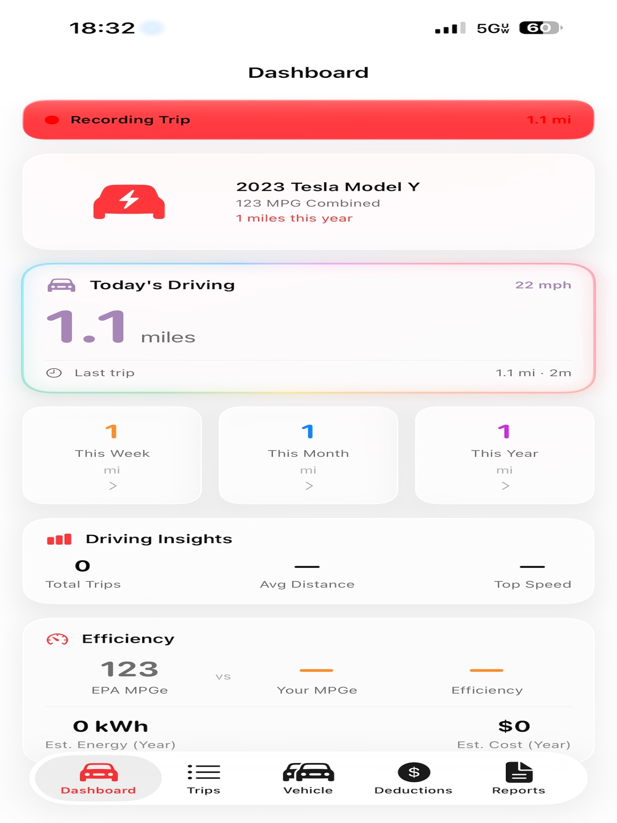 iMiles: Auto Mileage & Tax