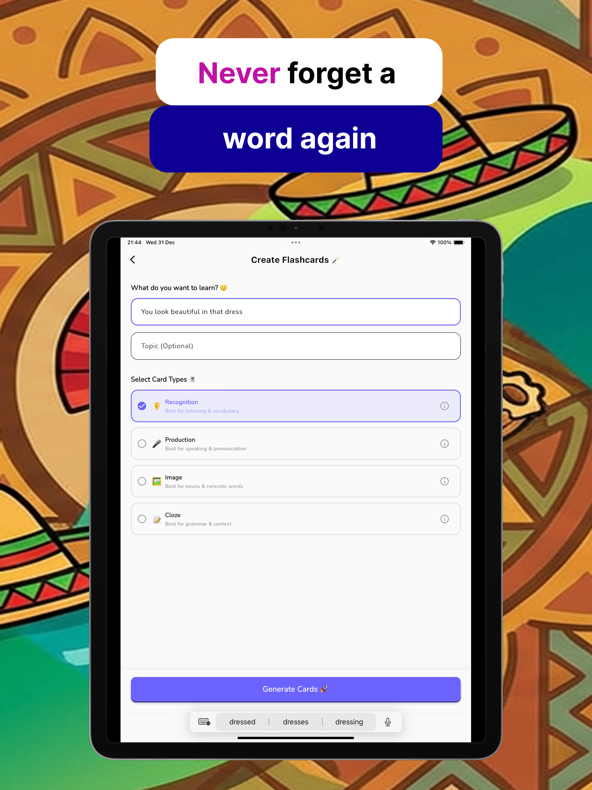 Speakwiz: Learn Spanish Fast