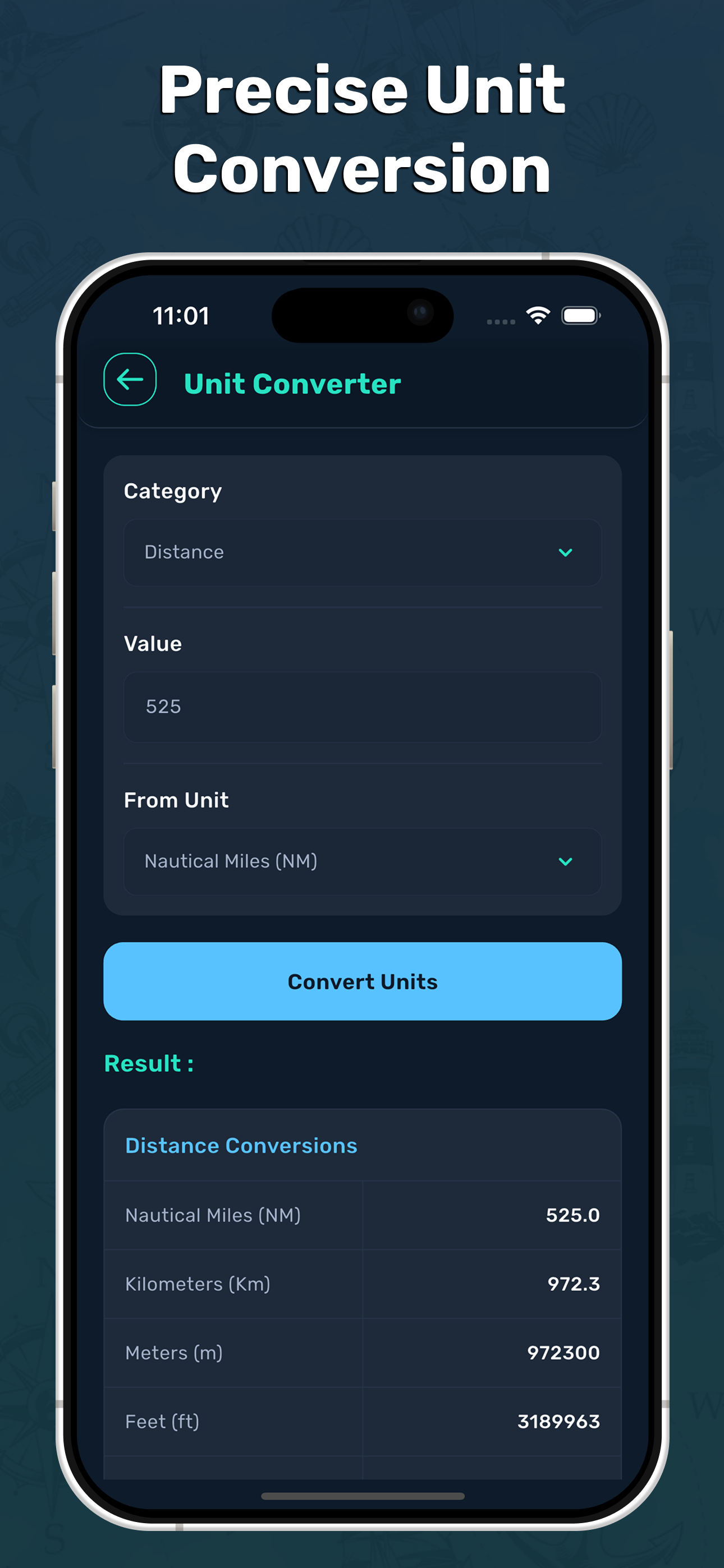 Nautical Calculator. screenshot 4