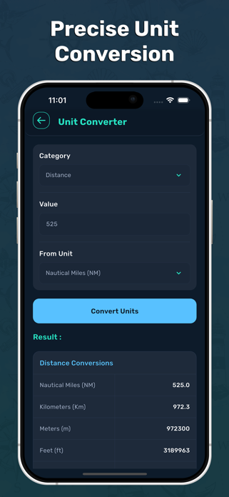 Nautical Calculator. Screenshot 4 of 5