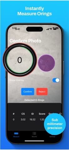 O-Ring Tracker screenshot