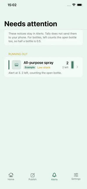 Tally-supply screenshot 4