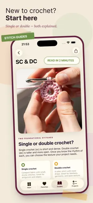 Crochet & Knitting Made Easy screenshot 2