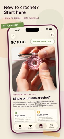 Crochet, Knitting & Crafts screenshot 2