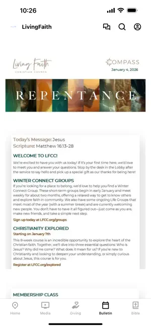 Living Faith Christian Church screenshot 4