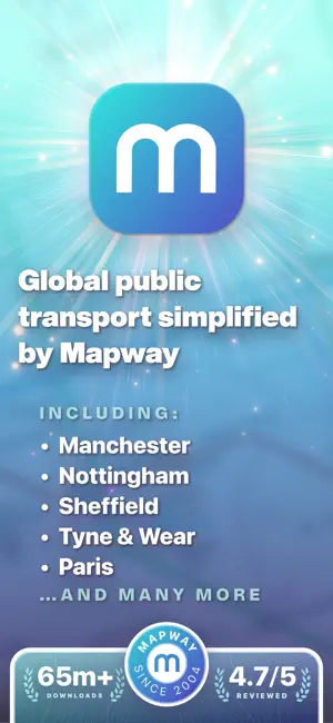 Mapway: Maps & Journey Planner iPhone screenshot 1