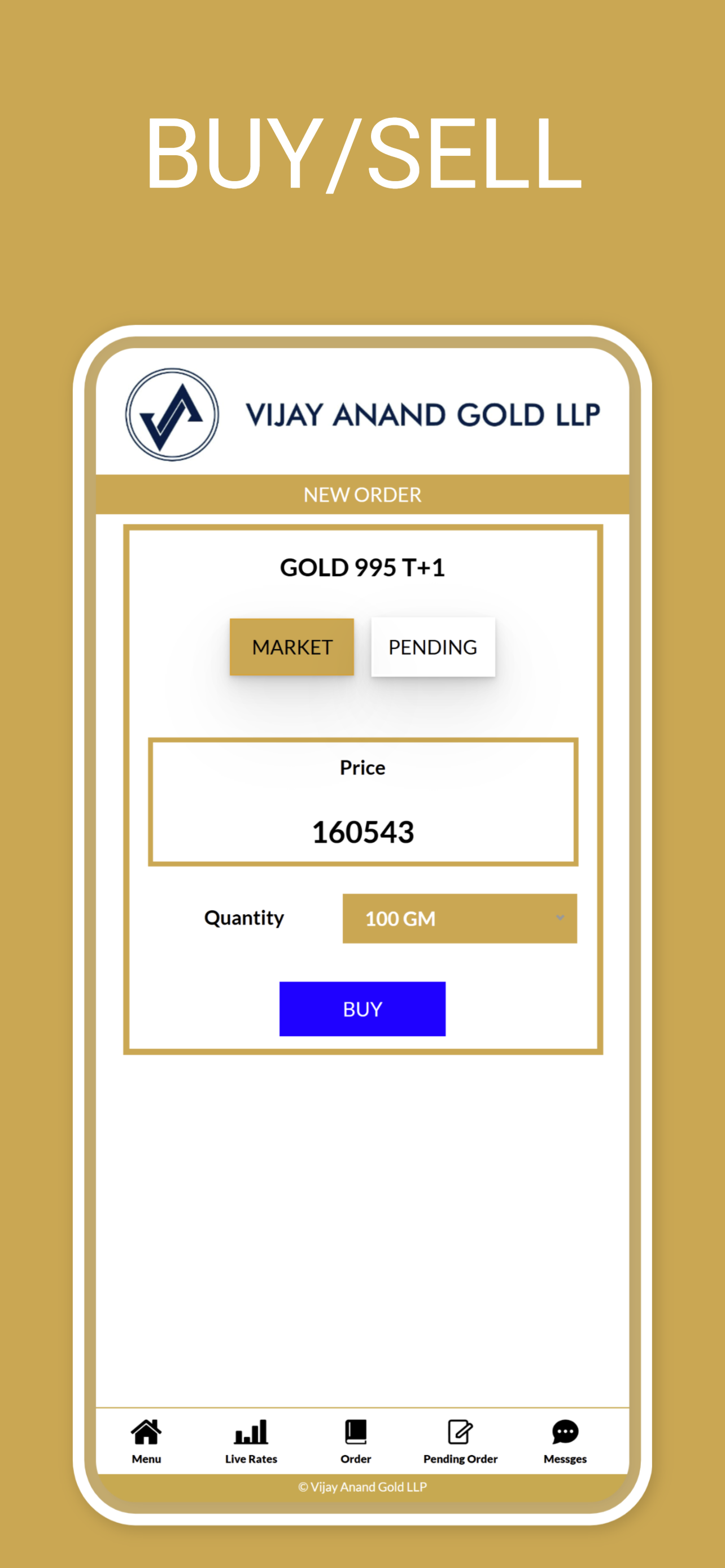 Vijay Anand Gold LLP