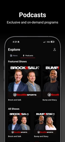Seattle Sports 710 AM iPhone screenshot