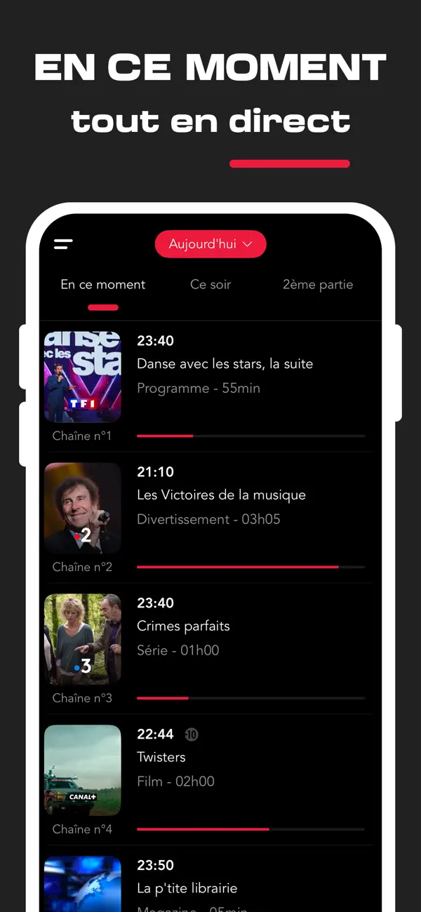 Screenshot #1 pour Programme TV - France