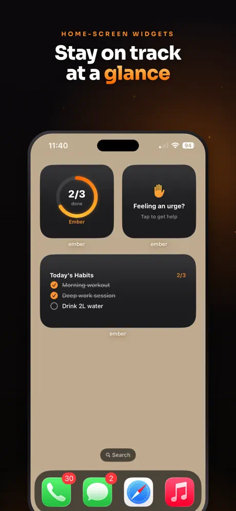Break Bad Habits - Ember screenshot 6