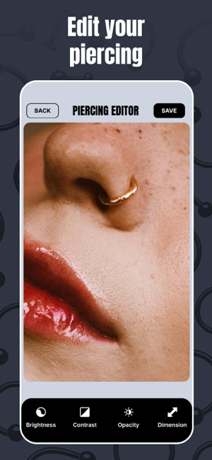 Piercing Photo Editor FX-pics Screenshot