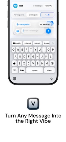 VibeType: Your AI Keyboard Screenshot 1 of 4