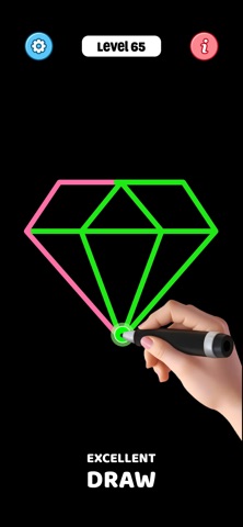 One Line Draw Logic Game Screenshot 1 of 6
