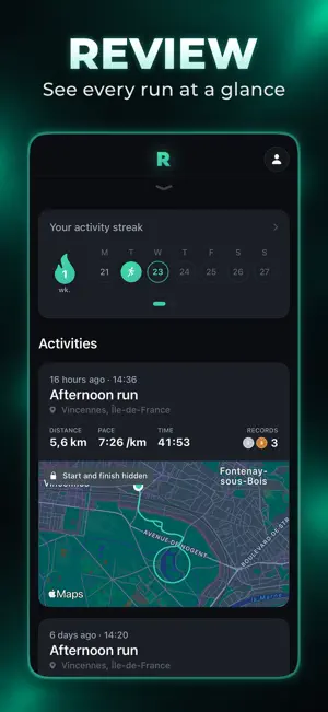 RunFlow - GPS Running Tracker screenshot 3