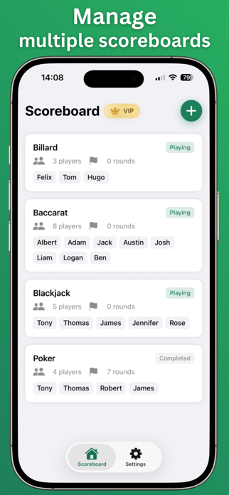 Score Keeper & Scoreboard Screenshot 5 of 6