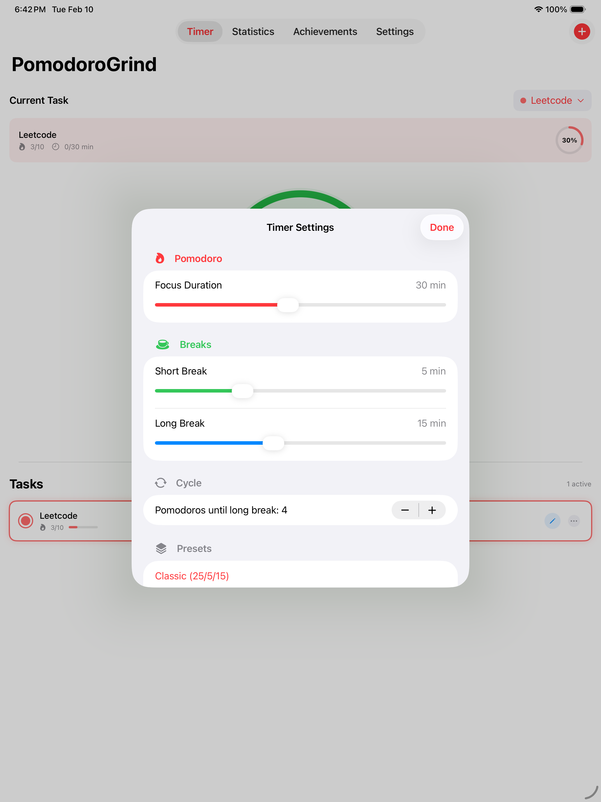 PomodoroGrind screenshot 8