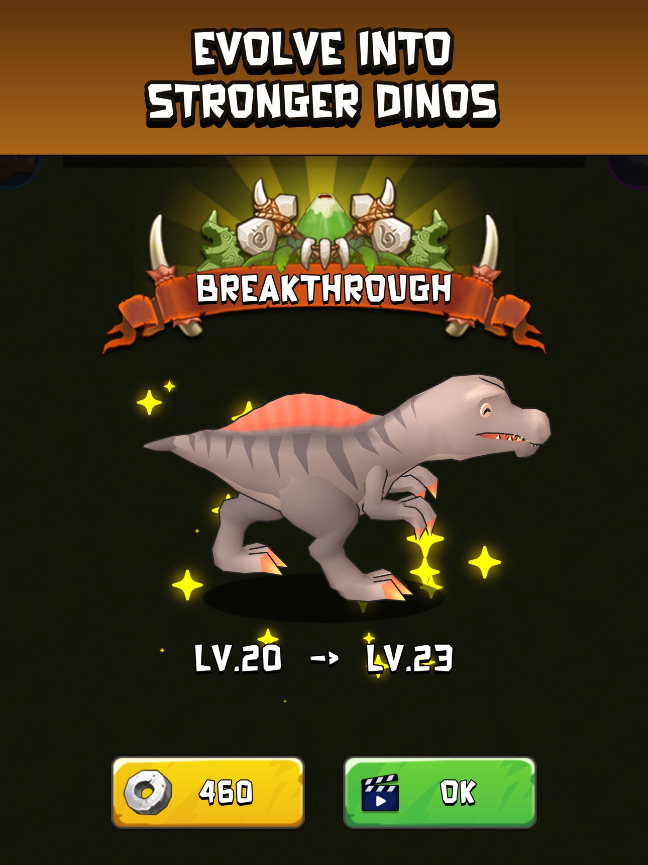 Screenshot 10 of Dino Evo: Merge Dinosaur