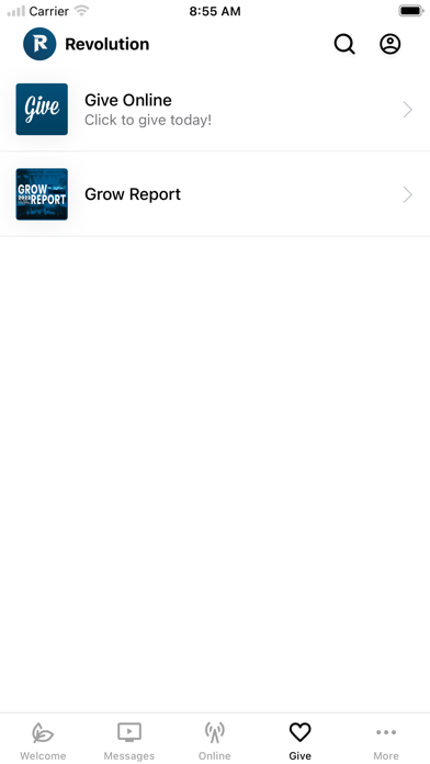 Revolution Church GA Screenshot