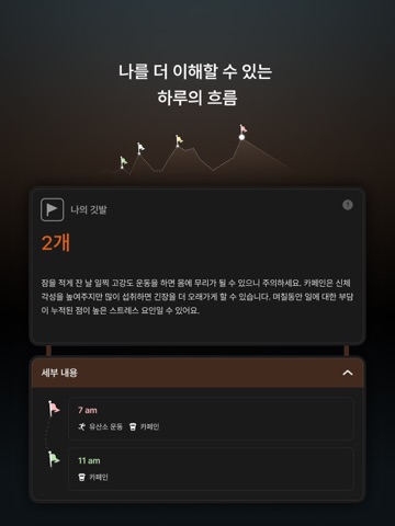 파노라: 실시간 스트레스 워치 iPad screenshot 5