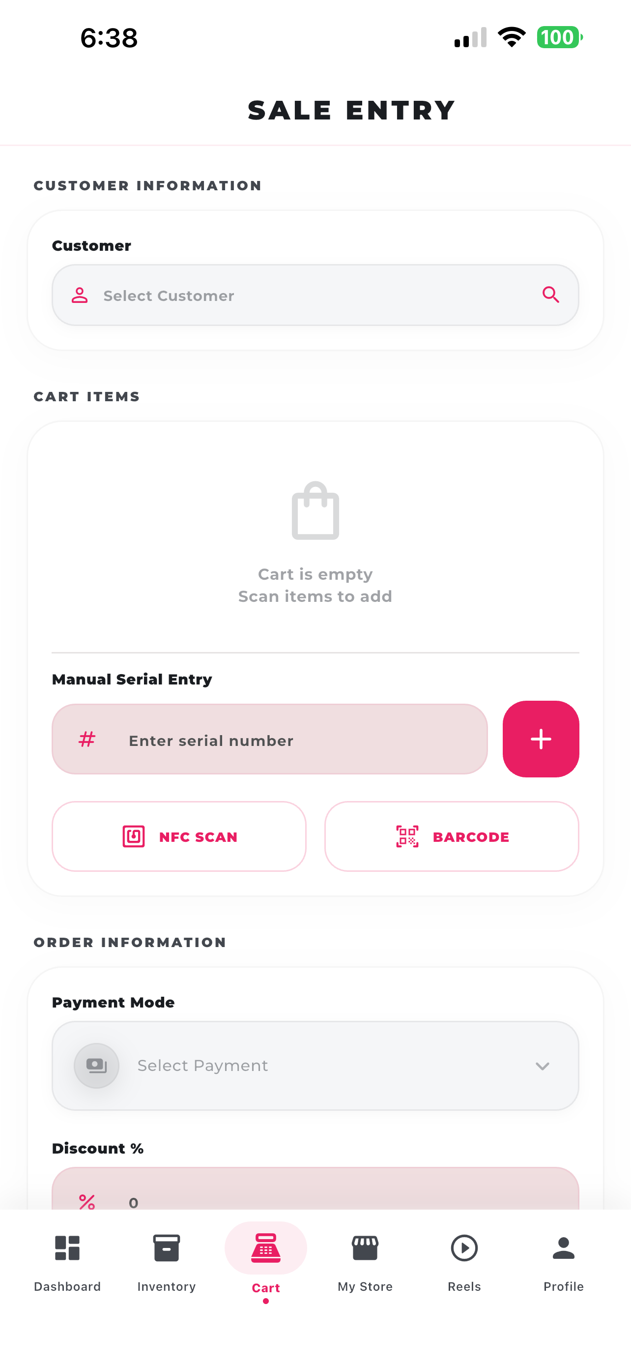 Boutique OMS screenshot 3