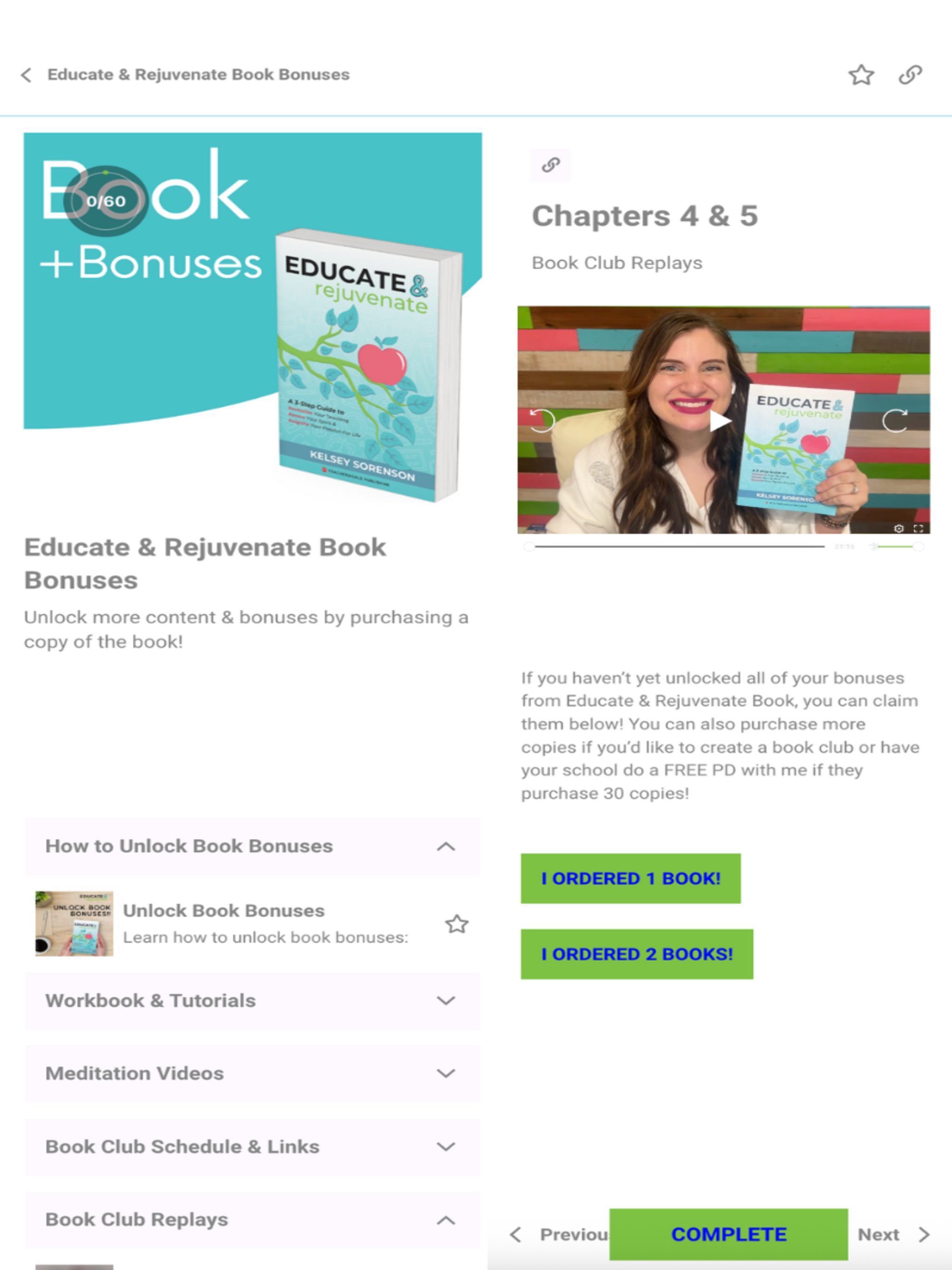 Educate & Rejuvenate