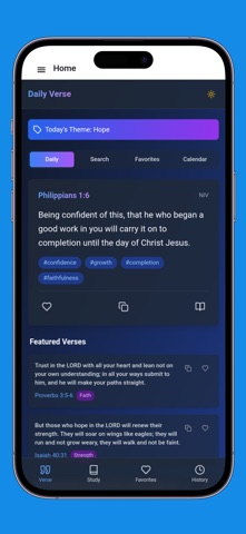 Daily Bible - Verse of the Day screenshot