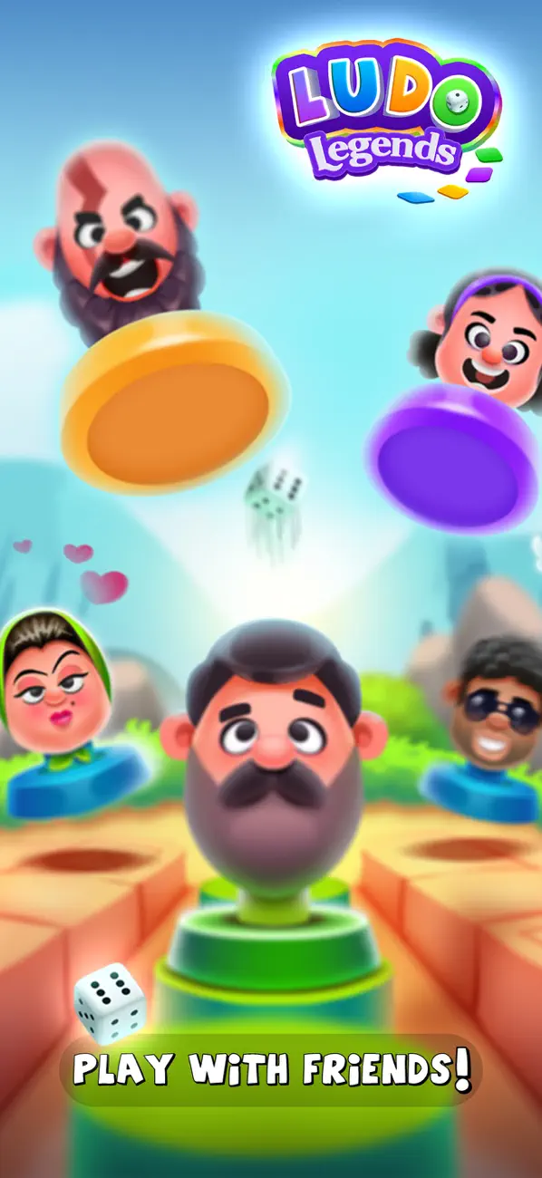 Screenshot #2 pour Ludo Legends: Fantasy World