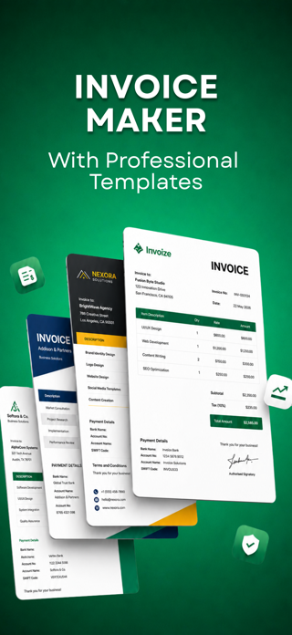Invoice Maker - Invoize Screenshot 1 of 6