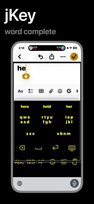 jKey : Accessible Keyboard screenshot 4