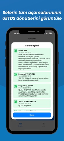 UETDS Kamu screenshot
