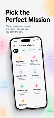 MornUp: Mission Alarm screenshot