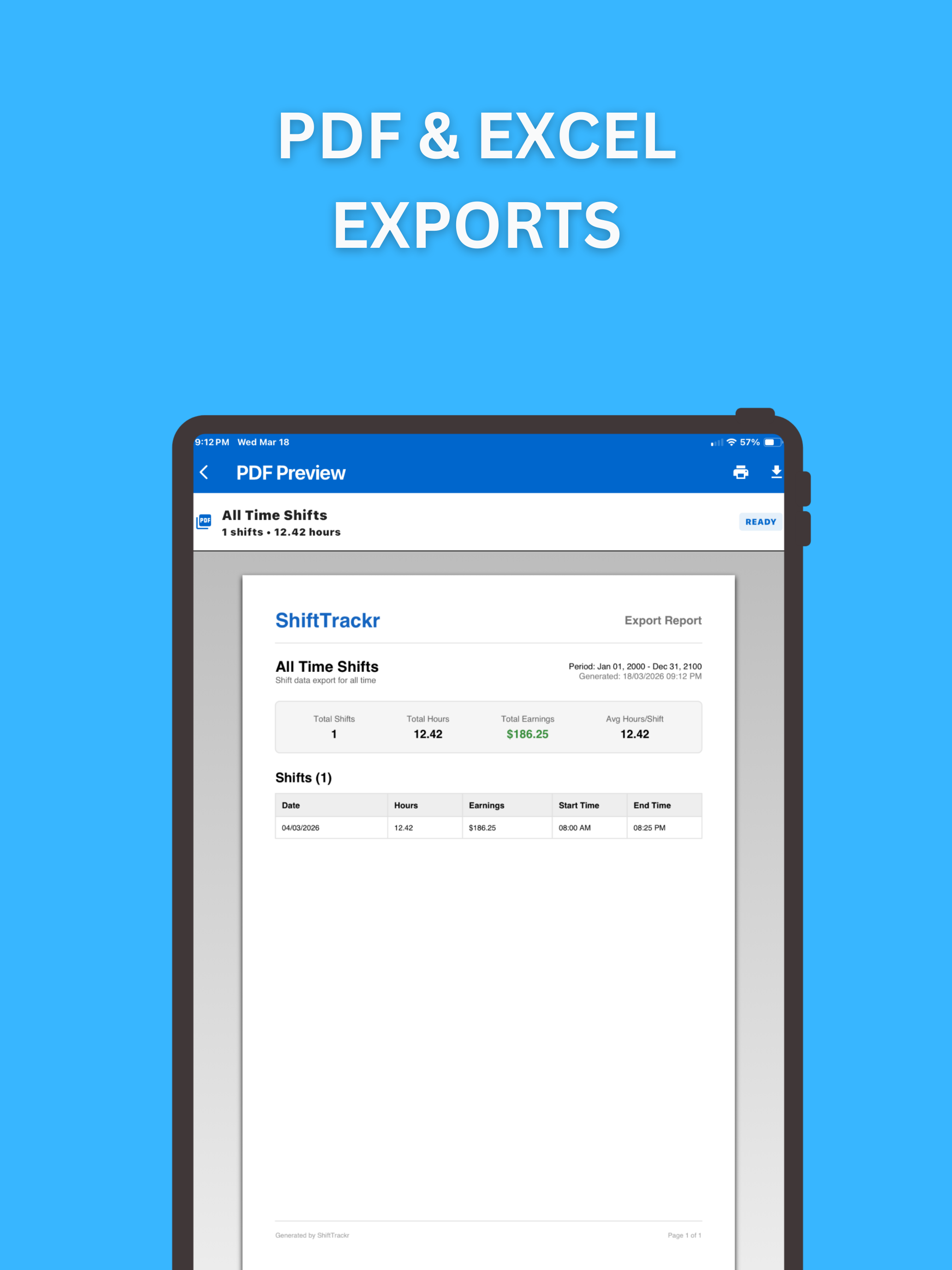 ShiftTrackr screenshot 13